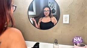 SCARLETT VENOM: Curvy Redhead Tight Outfit Try-On Haul 720