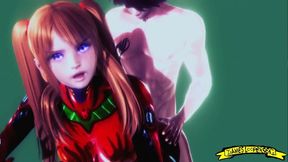 Asuka Eva-02 3D Hentai