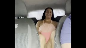 provocando o motorista do uber