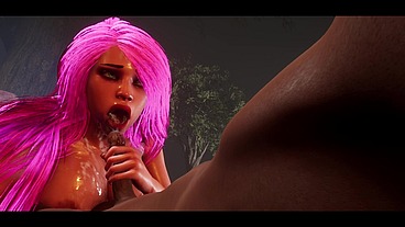 Valerie Visxen fucks another hot tribal