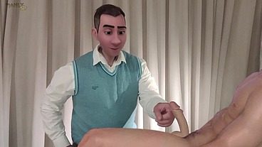 Step gay dad - Doctor stepdad - The Healing power of smelly feet