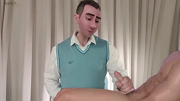 Step gay dad - Doctor stepdad - The Healing power of smelly feet