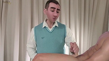 Step gay dad - Doctor stepdad - The Healing power of smelly feet