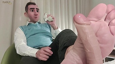 Step gay dad - Doctor stepdad - The Healing power of smelly feet