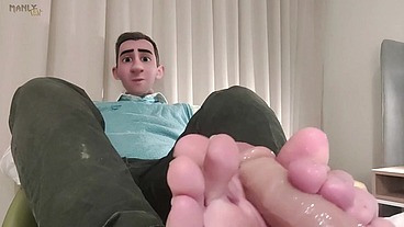Step gay dad - Doctor stepdad - The Healing power of smelly feet