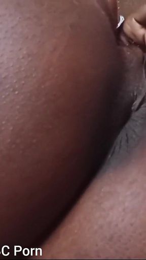 Close up Anal Contractions Rubbing My Clit