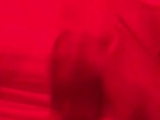 Red Light Special: BBC Jerks in Room, Fucks Fleshlight and Busts a Huge Nut