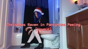 Christmas Raven in Pantyhose Peeing [Voyeur] Sage Eldritch SD
