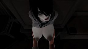 titty fucking a ghost - bound by lust 3d animated game