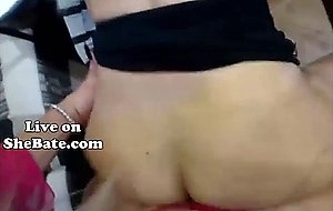 Shemale goddess ramming a teen babe