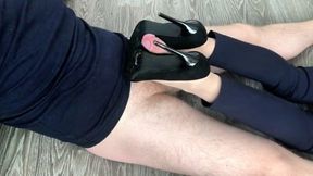 Shoejob and Sockjobs Before Work