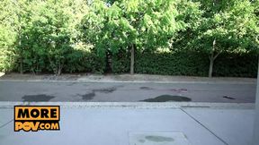 Rich guy gets slutty Kira Queen to fuck him in exchange for sensitive info