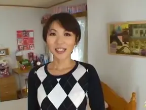 Sexy Risako Komatsu MILF Gets Hard Banged & Thick Cum Facial