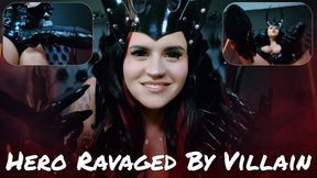 Hero Ravaged By Villain: POV Strap On Cosplay Femdom Fantasy, Spitting, Smoking, Boot Fetish, Humiliation, Visual & Audio SFX Ft Miss Roper - 4K