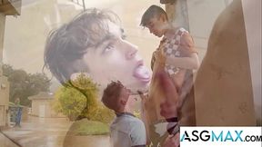 Avery Jones and Kai Locks'_ Sizzling Outdoor Twink Encounter