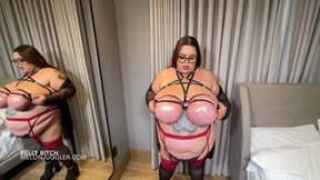 The Return of the Big Belly Bondage Bitch