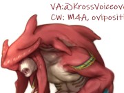 He lays his eggs inside you