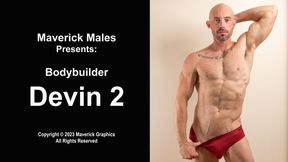 Bodybuilder Devin Muscle Worship 2 w/ BJ 720P