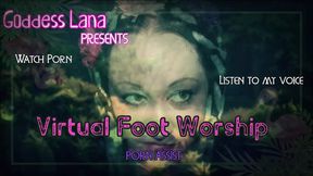 Virtual Foot Worship