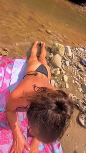 I can't believe friends wife masturbated right in front of me on camping trip-loud orgasm grinding