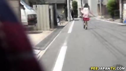 Asian Peeing In Public