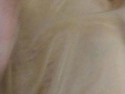 Red latex hooded swing dress and transparent pants cum wetsuiterest