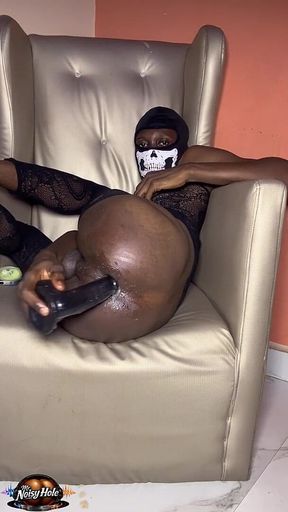 Self Dildo Fuck, Massaging My Hole