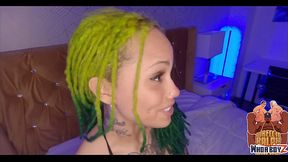 Sexy Ebony Slut WetKittyCity Takes BBC Pounding &amp_ Facial