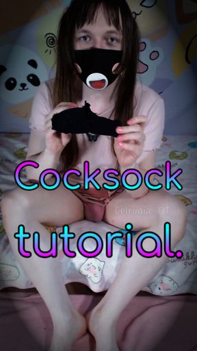 Femboy cocksock tutorial!