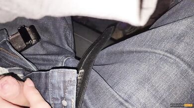 My stepsister couldn't wait to get home and sucked my dick in car!