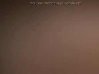 Corpulent brunette hair with biggest bazookas gets fucked and creampied