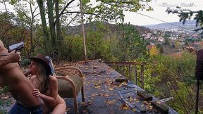 behind the scenes of petite chick gina gerson loves fucking her pussy outdoor