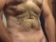 Straight out of the shower and jerking off to you while soaking wet