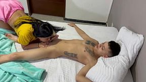 Shy Latina stepsister gets hard anal fucking and squirts
