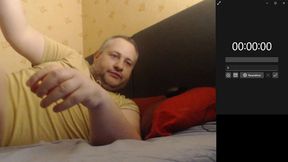 Big Dildo 5 minutes ball deep.