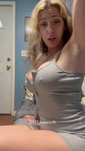 Goddess Maree makes you her armpit b****
