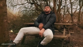 DANNY BLU WANKS ON THE NATURE TRAIL