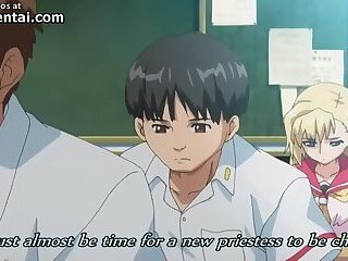 Busty teacher in lingerie amazing sex