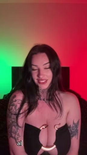 Sexy British Goth PAWG Stalker ASMR JOI