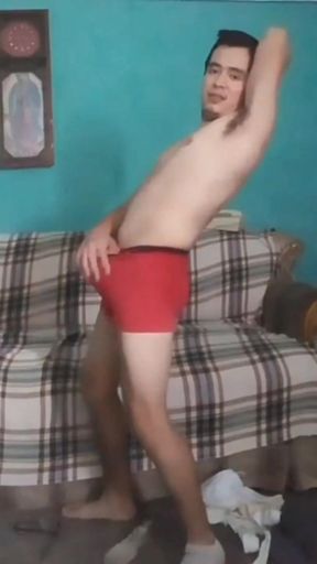 Jesus in boxer touching his penis compilation