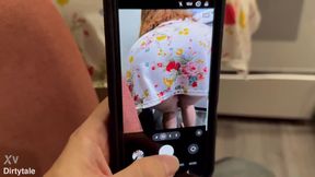 Caught Jerking Off By Busty StepMom