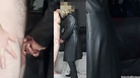 Leather Catsuit Hard Ride Fuck