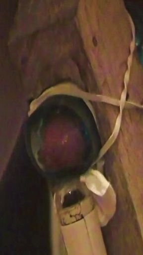 The Christmas Fleshlight Stand Fuck Masturbation