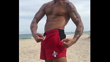 LIFEGUARD BEACH BODY PORN STAR