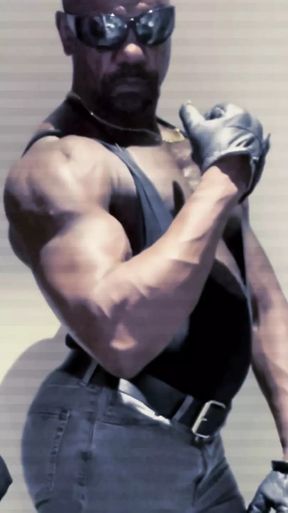 Self Indulgent Big Muscle Butt and Cum Unloading Scenes