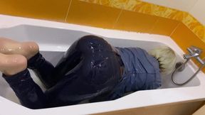 Skinny Jeans and Denim Jacket in Slime!