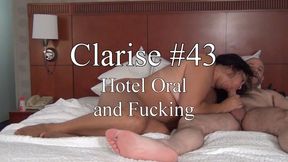 (HD) Clarise full video 43, Hotel Oral and Fucking --