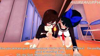 Renting too many Girlfriends... (Banged Shizuru and Ruka) Hentai Rent a Lover 3d Animated Uncensored