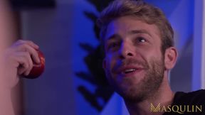 MASQULIN - Blond Inked Vitaliy Sens anal fucks gay JP Dubois