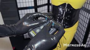 Guess the Mistress - Piss, Spit and Electric Shocks Ft. Mistressae &amp; Princess Latex Rubber Doll